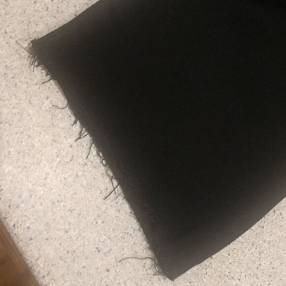 Women's Destroyed Black Jean Capri Pants Size 24 - Picture 8 of 9